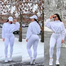 Load image into Gallery viewer, Sports ultra scrunch hoodie sets 2pcs
