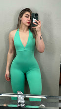Load image into Gallery viewer, Open back  ultra scrunch jumpsuit