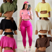 Load image into Gallery viewer, T-shirt crop-tops