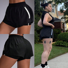 Load image into Gallery viewer, Active running shorts yoga gym outfit