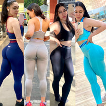 Load image into Gallery viewer, Sports sets 2pcs fitness yoga set