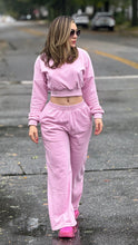 Load image into Gallery viewer, Wide 2pcs sweatpants &amp; hoodie set