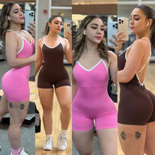 Load image into Gallery viewer, New short jumpsuit romper