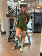 Load image into Gallery viewer, Long Sleeve short jumpsuit