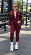 Load image into Gallery viewer, 2pcs leggings + hoodie jacket sets