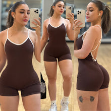 Load image into Gallery viewer, New short jumpsuit romper