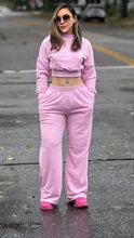 Load image into Gallery viewer, Wide 2pcs sweatpants &amp; hoodie set