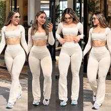 Load image into Gallery viewer, Wide sports long sleeve 2pcs sets campana
