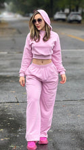 Load image into Gallery viewer, Wide 2pcs sweatpants &amp; hoodie set