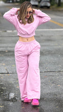 Load image into Gallery viewer, Wide 2pcs sweatpants &amp; hoodie set