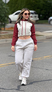 Sweatpants & hoodie 2pcs sets