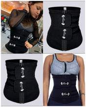 Load image into Gallery viewer, Cinturilla 100% Latex zipper + broches + velcro  Moldeadora