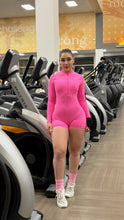 Load image into Gallery viewer, Long Sleeve short jumpsuit
