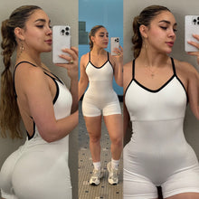 Load image into Gallery viewer, New short jumpsuit romper