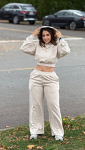 Load image into Gallery viewer, Wide 2pcs sweatpants &amp; hoodie set