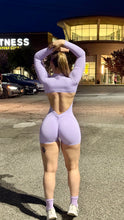 Load image into Gallery viewer, Long Sleeve short jumpsuit
