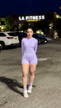 Load image into Gallery viewer, Long Sleeve short jumpsuit