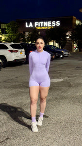 Long Sleeve short jumpsuit