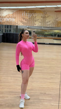 Load image into Gallery viewer, Long Sleeve short jumpsuit