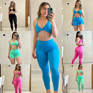 Semi scrunch 3pcs sports sets