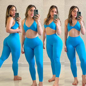 Semi scrunch 3pcs sports sets