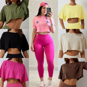 T-shirt crop-tops