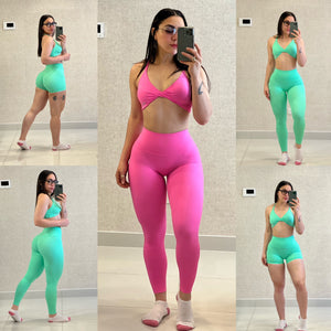 Semi scrunch 3pcs sports sets