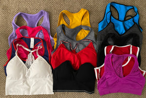 Sport crop-tops