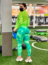 Load image into Gallery viewer, print teñido añadido training leggings