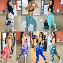 Load image into Gallery viewer, print teñido añadido training leggings