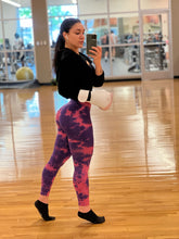 Load image into Gallery viewer, print teñido añadido training leggings