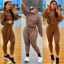 Load image into Gallery viewer, 2pcs leggings + hoodie sets