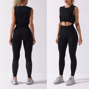 Sports set  t-shirt + leggings 2 pcs