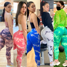 Load image into Gallery viewer, print teñido añadido training leggings