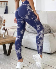 Load image into Gallery viewer, print teñido añadido training leggings