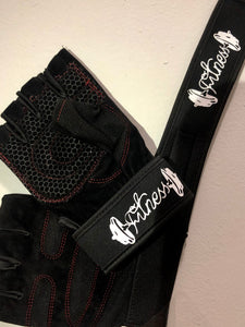 Mighty Grip Gloves, black with tack