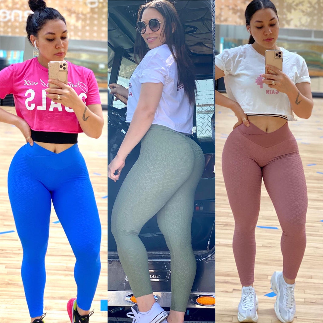 Malla leggings V waist training