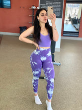 Load image into Gallery viewer, print teñido añadido training leggings